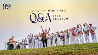 Live QnA Session with GMS Live  Nyanyian Dari Timur Official GMS Live [upl. by Aerdnaed142]