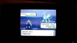 Shiny Dialga on Pokemon Diamond [upl. by Pretrice]