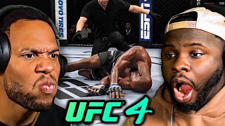 RDC PLAY UFC 4 FOR THE FIRST TIME [upl. by Marigolda]