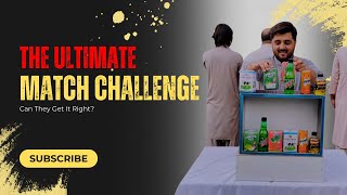 The Ultimate Match Challenge – Can They Get It Right [upl. by Nerfe]