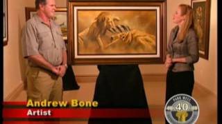 Park West interviews wildlife artist Andrew Bone [upl. by Kamaria588]