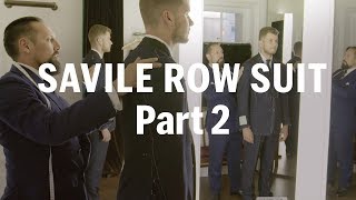 How to make a Savile Row Suit Part 2 – with Anderson amp Sheppard  FASHION AS DESIGN [upl. by Breed147]