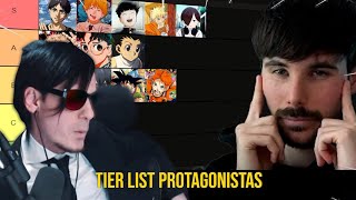 Kalathras reacciona a iLutv a MEJORES PERSONAJES DEL ANIME TIER LIST [upl. by Nylasej]