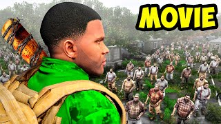 SURVIVE the BIGGEST Zombie Outbreak in GTA 5 MOVIE [upl. by Ataliah]