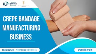 Crepe Bandage Manufacturing Business  Crepe Bandage Manufacturing Business Industrial Tour [upl. by Iveel200]