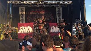 GWAR Metal Metal Land Live 92719 Louder Than Life 2019 Louisville KY [upl. by Airdnekal]