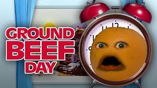 Annoying Orange  GROUND BEEF DAY feat Eric Schwartz amp Bobjenz [upl. by Lindsley733]