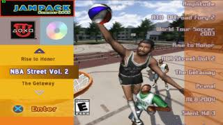 PS2 NTSCU Jampack Summer 2003 Mature Demo Disc Menu USA SCUS97281 [upl. by Tien]