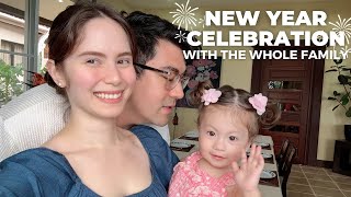 NEW YEAR CELEBRATION WITH THE WHOLE FAMILY  Jessy Mendiola [upl. by Doraj]