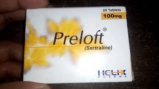 Preloft tablet uses in urdu  Sertraline uses in urdu  Preloft 50mg 100mg 25mg tablet Side effects [upl. by Syla947]