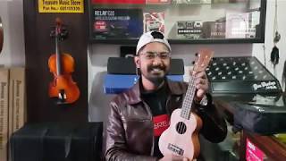 Aarif Rauf Finalist of The Voice of Nepal Season 2 reviews Manaslu Ukulele  Ukulele in Nepal [upl. by Eillehs]