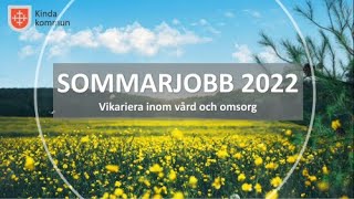 Sommarjobb 2022  Funktionsstöd [upl. by Lebasi455]