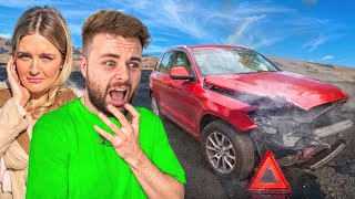 I CRASHED our car accident [upl. by Kcire253]