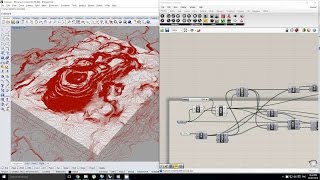 Grasshopper  Creating a Site Model From Contours [upl. by Palestine298]