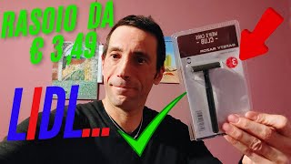 Recensione Unboxing e Rasatura con il rasoio LidlSupremazia Tedesca ad un prezzo popolare [upl. by Lekym]