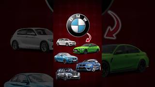 Types of BMW 🔥👑 shorts cars bmw segment [upl. by Cnut5]