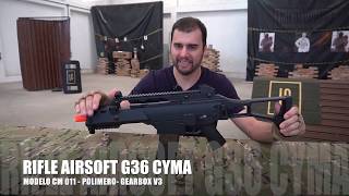 Airsoft Review  Airsoft G36 CM011 Cyma [upl. by Arua440]