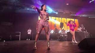 shenseea live performance the uk tour [upl. by Moitoso]