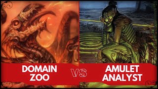 👉AMULET TITAN ANALYST vs DOMAIN ZOO mtgo modern 2024 CrisMTG77 [upl. by Erimahs]