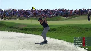 Phil Mickelson Holes A Bunker Shot On The 5th Hole At The 2021 PGA Championship [upl. by Sophie939]