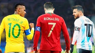 Neymar vs Cristiano Ronaldo vs Messi ● National Heros [upl. by Bank]