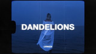 Ruth B  Dandelions Lyrics slowed  reverb [upl. by Nezah234]