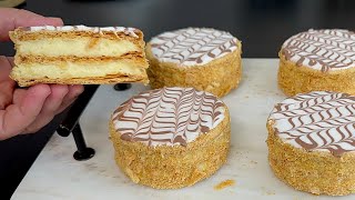 Dessert Rapide et Délicieux en 10 Minutes  Vous Serez Etonné du Résultat  Millefeuilles [upl. by Salvay]