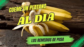 Los efectos que no sabías del plátano o banana  ¿Cuántos puedo comer [upl. by Ylram]