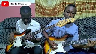 How to play Ghanaian praises  Reggae like on the bass and lead guitar use this groove [upl. by Deonne865]