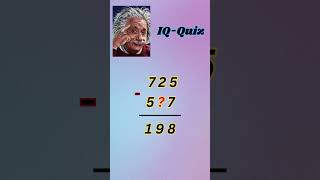 IQ Quiz Only Genius Can Solve This Quiz puzzle maths iqquest [upl. by Ariam]