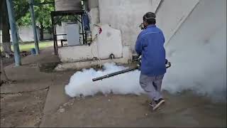 FUMIGATION at SDCCL PUBLIC SCHOOL [upl. by Atinal]