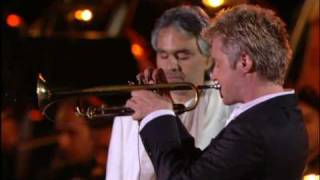 ANDREA BOCELLI HQ amp CHRIS BOTTI  ITALIA [upl. by Dwain]