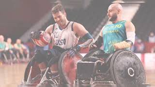 Breaking News quot United States Wins Final Wheelchair Rugby Group Match in Dominant Fashionquot [upl. by Hilten565]