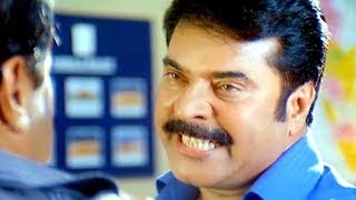 പുതിയ സർക്കിളാ ആളിച്ചിരി പിശകാണ് Mamoomka Malayalam Movie Supper scene HD [upl. by Nylasej]