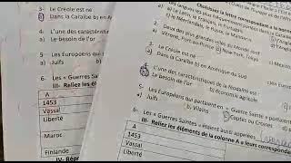 Examen des Sces Sociales de la 9e annee Fondamentale [upl. by Ainitsirk2]