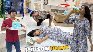 Poison Prank Whit Mamu 🤮 Saba Marna Wali Thi 😨 [upl. by Dorweiler255]