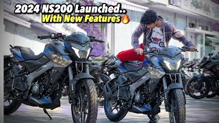 Finally 2024 Bajaj NS200 Launched with New Feature and Looks😍 [upl. by Dario]