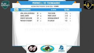 CLV Loy Yang B CLV Premier A Grade  Round 5  Morwell v Toongabbie [upl. by Hermon123]