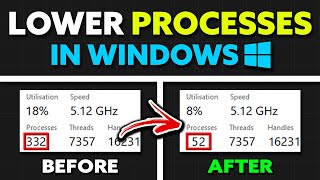 How To Get LOWER PROCESSES on Windows LOWER INPUT DELAY amp MORE FPS [upl. by Aneem568]