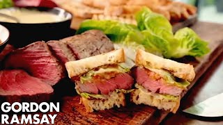 The Ultimate Steak Sandwich  Gordon Ramsay [upl. by Odoric]