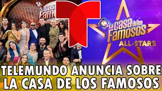 🥳😍Telemundo hace EXPLOSIVO ANUNCIO sobre LCDLF AllStars ¿ya se sabe quiénes entrarán [upl. by Isabella]