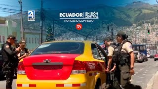 Noticiero de Ecuador Emisión Central 30012024 [upl. by Ellehsyt]