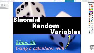 AP Statistics Chapter 6 Video 6  Binomial Distribution Calculator [upl. by Lorac]