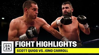 HIGHLIGHTS  Scott Quigg vs Jono Carroll [upl. by Nadnarb]