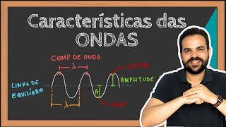 Características das ondas  Período Frequência comprimento de onda e velocidade de propagação [upl. by Idisahc503]