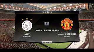 AJAX 21 MANCHESTER UNITED I JUEGO 06 La Super Liga Clásica 19 Videojuego Futbol Soccer [upl. by Fang]