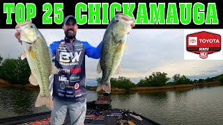 Tournament on Lake Chickamauga  Top 25 Final Day 2024 Toyota Series [upl. by Dzoba]