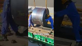 Why Steel Coils Are So Dangerous 😱 [upl. by Ardnuaet]