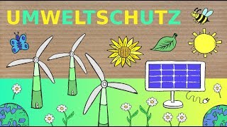 Deutsch A2  B2 Umweltschutz  Klimawandel  Learn German Environmental protection [upl. by Helsa307]