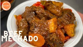 Beef Mechado Recipe  Beef Stew  Mechadong Baka  Easy to Follow Recipe [upl. by Carina30]